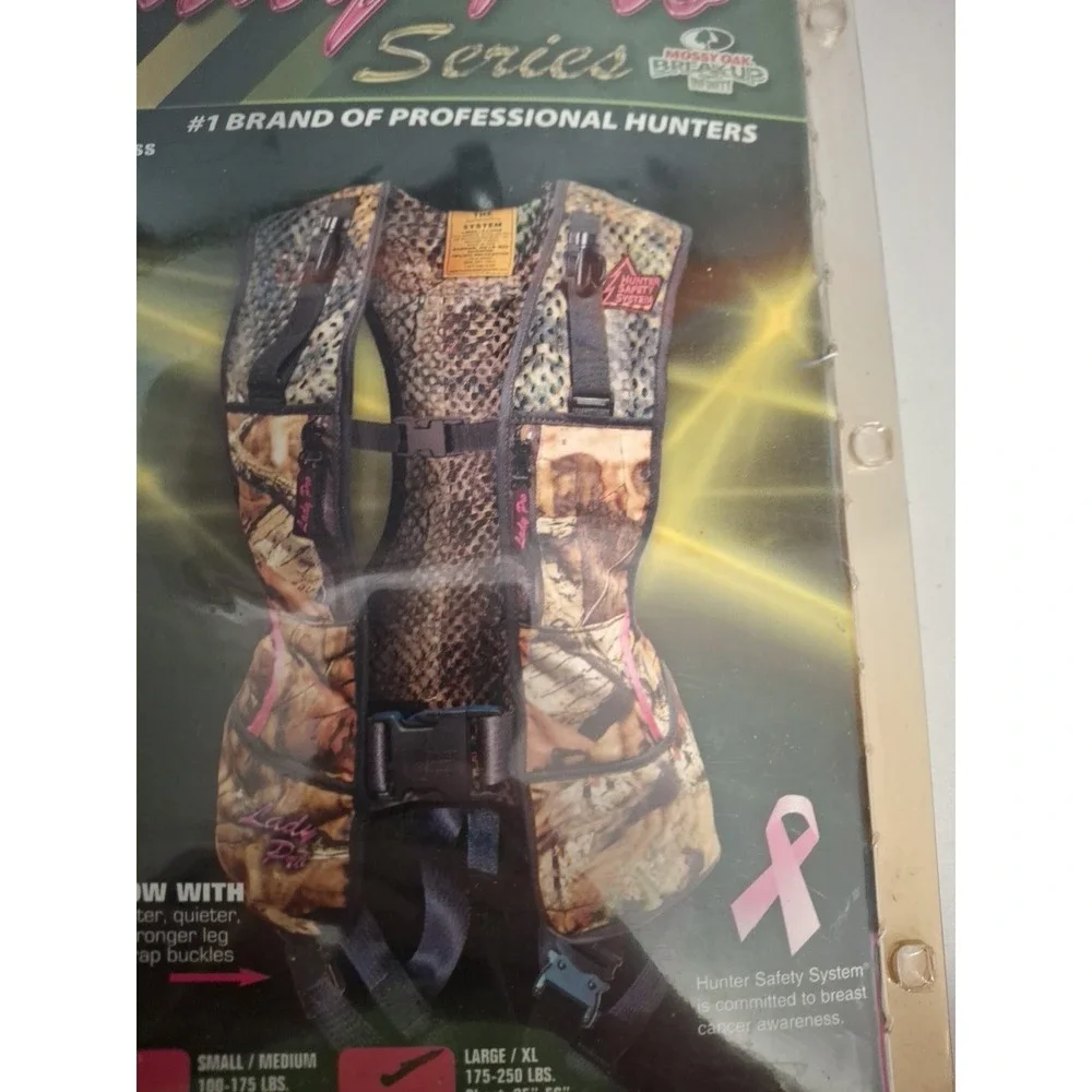 Lady Pro‎ Series Mossy Oak Break Up Infinity Large/XL Hunter Safety System...